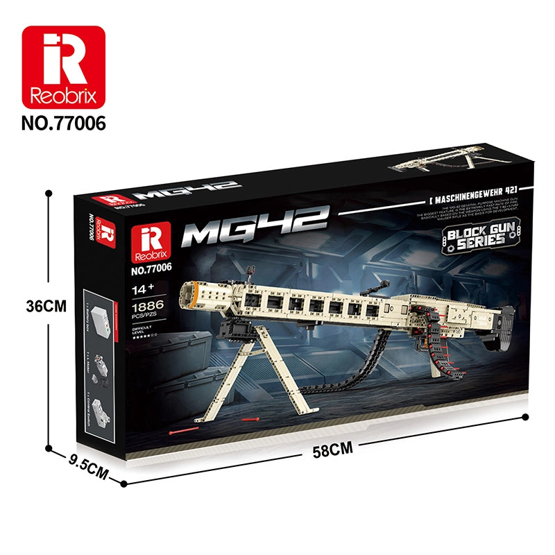 REOBRIX Machine Gun 42 (With Motor)