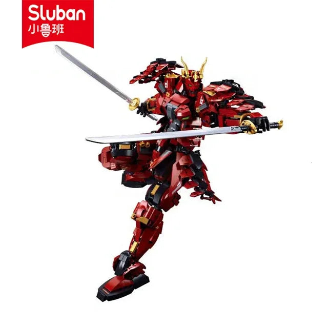 Sluban 923-Piece Flame War Warrior Mecha Building Blocks